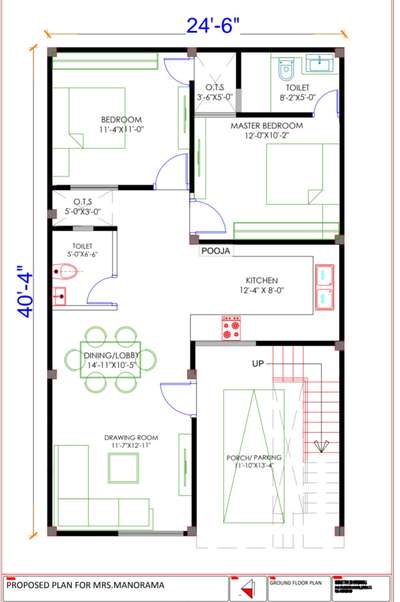 Floor plan for 24'-6" X 40'-6"
.
.
.
.
#FloorPlans #SingleFloorHouse #FlooringExperts #floorplan3d #FlooringDesign #FlooringIdeas #FlooringDesign