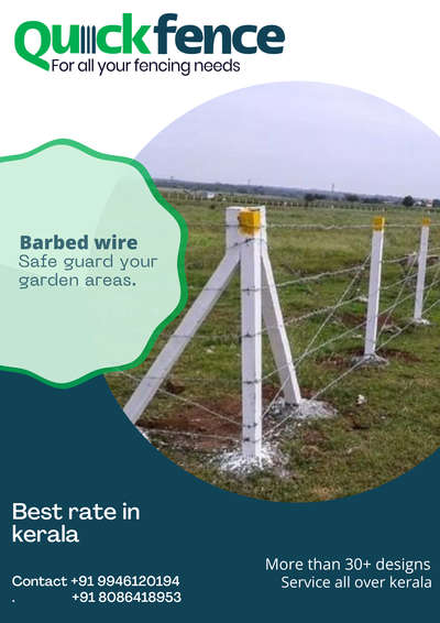 When it comes to a low cost and easy to install fence option, a barbed wire fence is the most economical solution that is out there
