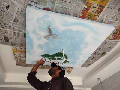 My wall painting.. ceiling art