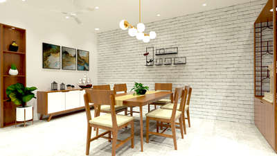 #diningarea #rustic  #InteriorDesigner #pooja  #vrayrender  #sketchupvray