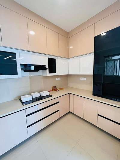 Modular kitchen 
 #KitchenCabinet  #WoodenKitchen