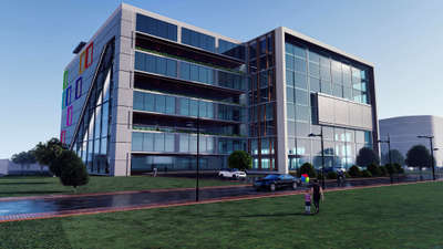 Office Complex at Chennai Marina Beach