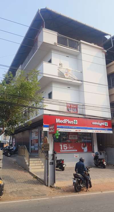 Commercial cum residential building 
Client : Joshy K Paul, Aluva
Site : Kakkanad, Ernakulam 
 #commercial_building