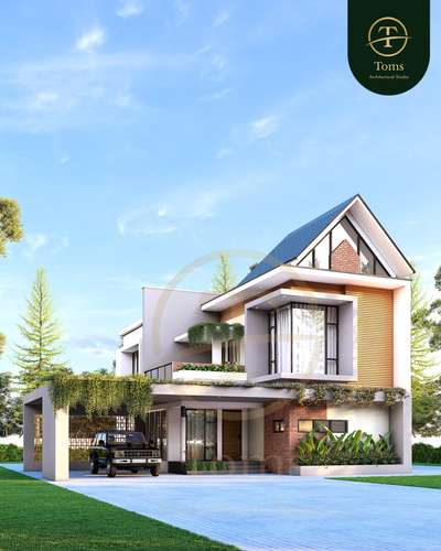 With an unwavering commitment to excellence,we sculpt homes that are not just seen- but felt. Because at Toms Architectural Studio,luxury isn't added. It's embedded in the architecture.
 #tomsarchitecturalstudio 
 #luxurydesign 
 #HouseDesigns