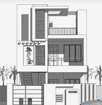 Shivaye House Planner #modernelevation 
#HouseDesigns