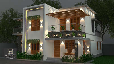 #kerqlahousedesign #Thrissur #2000sqftHouse #ContemporaryHouse #Designs