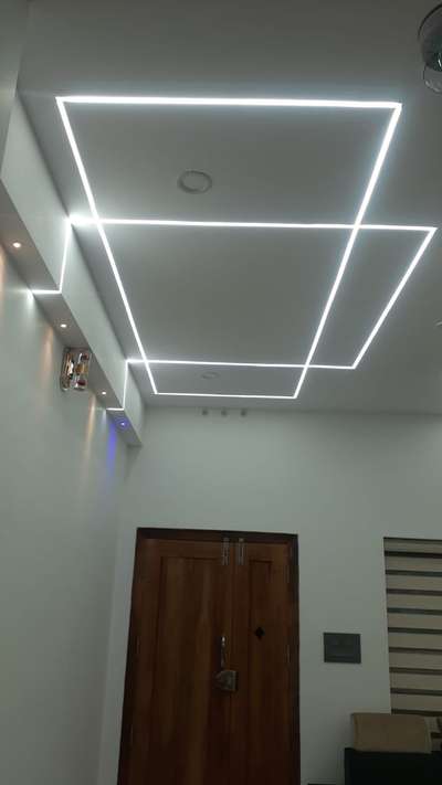 new work.. aluminium profile surface light ceiling.. in madappally