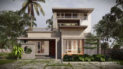 Jeethraj Bangalore. Malapuram 
  #instagram #reels #trending #InteriorDesigner #exteriordesigns #exterior #magno  #modernhome  #moderndesign