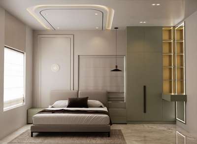 Bed Room 3D Design ##ESPACEInteriors #InteriorDesignerIndia #KeralaInteriors #HomeMakeover #InteriorTrends2025 #CustomDesign #designyourspace