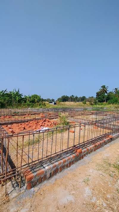 Ongoing Plinth Beam centring works 
 #ongoingproject #Residentialprojects #architecturedesigns #civilcontractors #keralahomeplans #ContemporaryDesigns