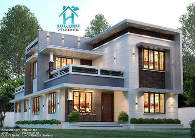 Call +91 96 33 85 31 84 To bring your Imagination to Reality
Designed by: PRAISE MJ
Client : LINO FRANCIS (1950 sqft)
 Location : Thrissur
 #houseplan    #home designing  #interior design # exterior design #landscapping  #HouseConstruction