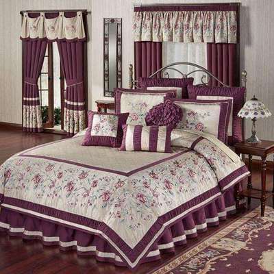 #BedroomDecor
Beautiful designs of bedspreads
