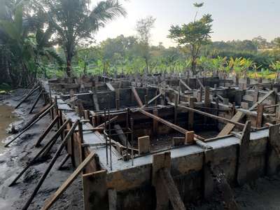 plinth beam foundation @ perumbavoor.. work in progress...