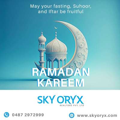 Let's welcome the holy Ramadan with pure heart❤


#ramadam #skyoryx #builders #developers #villa #appartment #lifestyle #builderinthrissur #instagood #instagram #happiness #love #ramadankareen