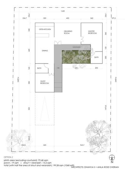 Proposed residence under 850sqft for a teacher at Nileshwaram, Kasargode. 
#ProposedResidenceDesign #lowbudgethousekerala #Smallhousekerala #conceptdesign #architecturalplan #2BHKHouse