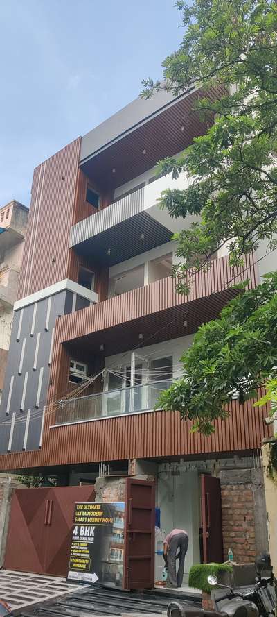 aisa nahi deka hoga aj se pehle #exterior_Work  #hpl_cladding  #acp_cladding  #luovers