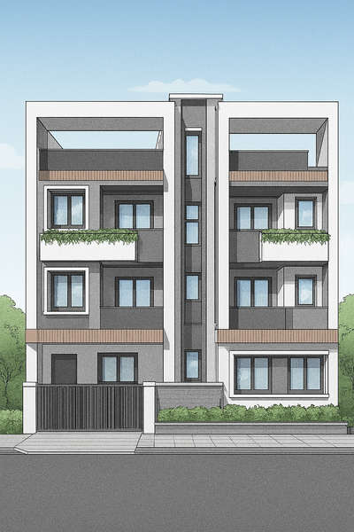From sketch to reality ✨ A modern elevation design transforming vision into architecture. The perfect blend of clean lines, earthy tones, and contemporary aesthetics.

#ArchitectureDesign #ModernElevation #3DVisualization #ArchitecturalRendering #ContemporaryArchitecture #DesignInspiration #DreamHomeDesign #ArchitectsOfInstagram #BuildingDesign #UrbanArchitecture #ExteriorDesign #DesignJourney