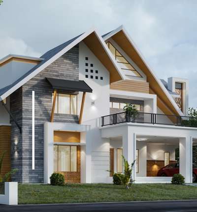 #3dhouse #HouseDesigns #MixedRoofHouse #unique #MrHomeKerala #homedesignkerala #ElevationHome #homesweethome  #ContemporaryHouse #budget #homeinspo