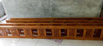 metal frame wood finishing