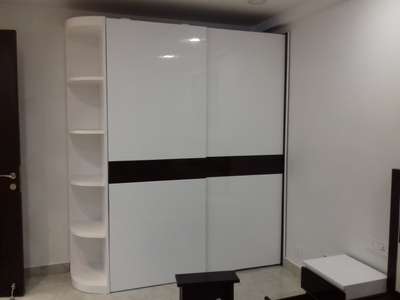 PU high Gloss Finish Wardrobe...
 #InteriorDesigner #KitchenInterior 
#KitchenIdeas 
#asianpaint