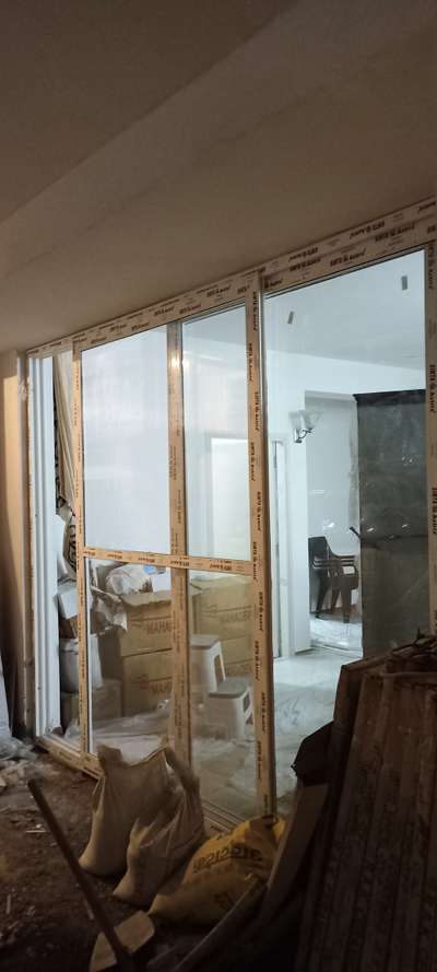 UPVC big sliding door Vatika City Gurgaon