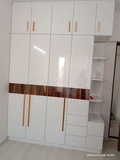 Modular wardrobe  #WardrobeIdeas  #WardrobeIdeas  #4DoorWardrobe  #modulwardrobe  #moderndesign