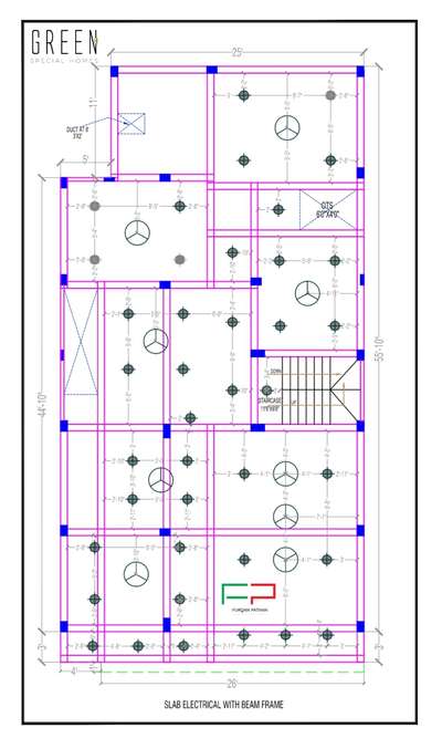 Slab Electrical Plan