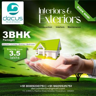 3BHK price starts from 3.5L.