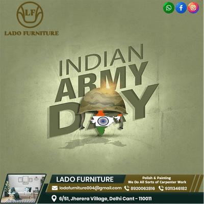 Today India celebrates the 75th Army Day.
15th January was chosen as Army Day to mark the occasion of Field Marshal KM Cariappa taking over command in 1949, as the first Indian Commander-in-Chief of the Army of Independent India. #ArmyDay #IndianArmy ADGPI - Indian Army