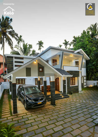 2623/4 bhk/Fusion style
/double storey/Kozhikode

Project Name: 4 bhk,Fusion style house 
Storey: double
Total Area: 2623
Bed Room: 4 bhk
Elevation Style: Fusion
Location: Kozhikode
Completed Year: 2022

Cost: 66 lakh
Plot Size: