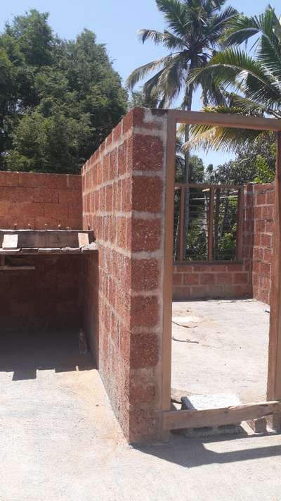 laterite block work