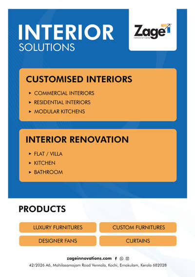 Contact now on 7511177550 for the best interior solutions...We do projects all over Kerala...

 #InteriorDesigner  #interiorsolutions  #interiorrenovation  #ModularKitchen  #WardrobeIdeas  #customisedinteriorwork