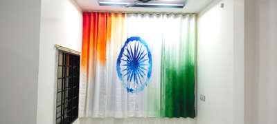 Indian flag window shutters