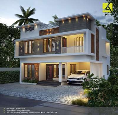 Proposed Residential Building For Navas At Kakkanad
3BHK 1800 Sq. F
ALIGN DESIGNS 
Architects & Interiors
2nd floor,VF Tower
Edapally,Marottichuvadu
Kochi, Kerala - 682024
Phone: 9562657062
