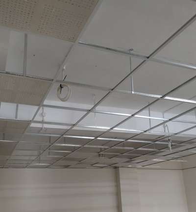 gypsum ceiling tiles work @ Ulliyeri Kozhikode