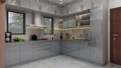 #InteriorDesigner #KitchenCabinet #ModularKitchen #3dvisulization