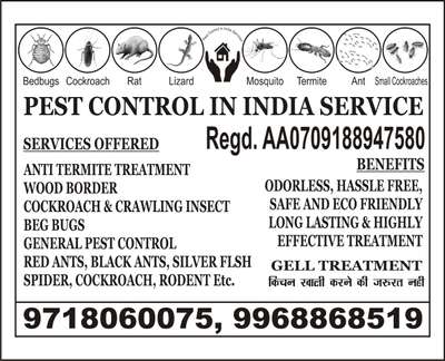 #pest control in India service #