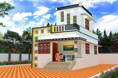 exterior 3D Designing
fround view and said view