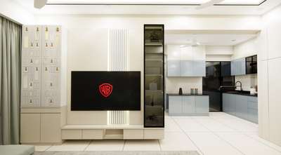 Tv unit design  #Architectural&Interior