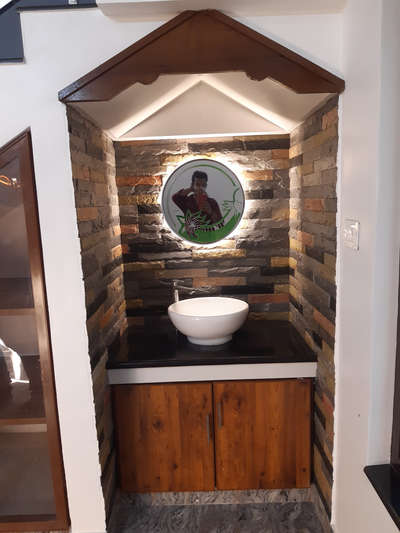 cladding work washbasin❤