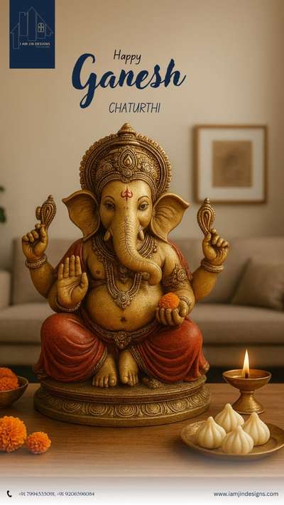 Innovating spaces, celebrating traditions 
#GaneshChaturthi2025