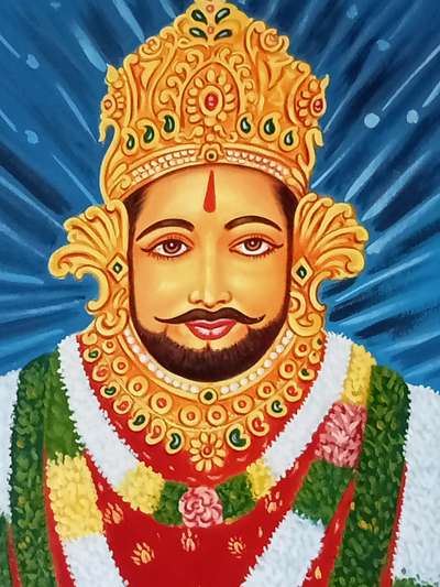 oil painting work canvas painting
