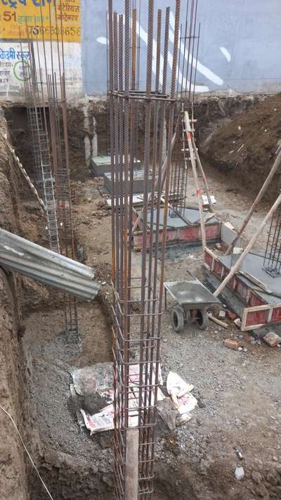 #foundation  #foundation_prepration  #constructionsite