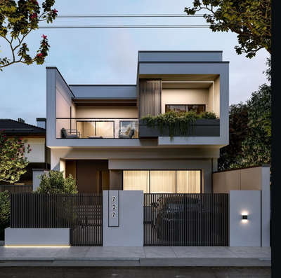 night render for front facade.
.
.
.
#ElevationHome #ElevationDesign #Electrician #High_quality_Elevation #elevation_  #elevationrender