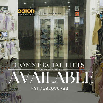 Commercial Elevators  Kerala , Ernakulam commercial Lift ! Kerala-Kochi
