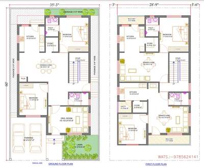 34 x 60 North Facing House Plan 
#HouseDesigns #SmallHouse #housemapanddesign #houseplan #gharkanaksha #DuplexHouse #homedesigne #architecturedesigns #trendingdesign #jaipurcity