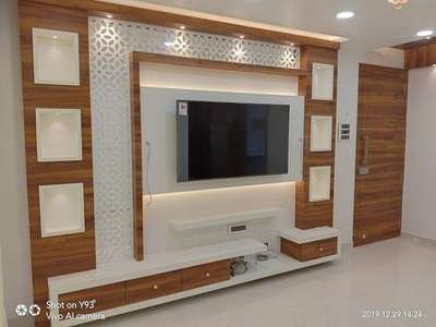 TV unit  
full modern design 
  #sahareen interior and decorater