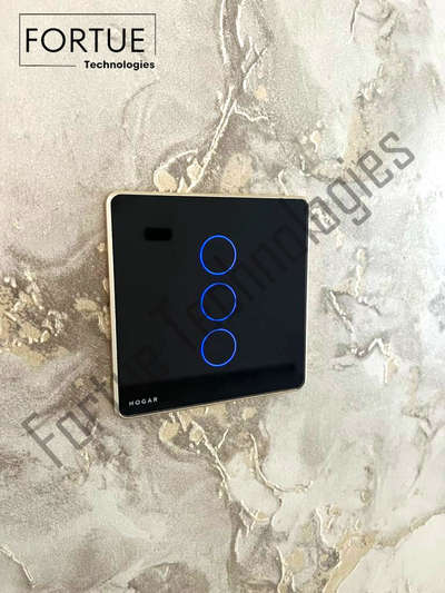 Replace your normal switches into Hogar's 3 Touch panel.
 Contact us for info

 #smarthomesystem #smarthomes  #fortuetechnologies #smarthomekerala #HomeAutomation #homeautomations #homeautomationkerala #koloviral  #koloapp  #kolopost #kolovibes