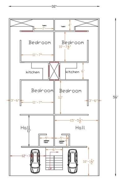 32 x 56 house #
 plan