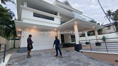 Garage Door installed at Poovar Trivandrum.